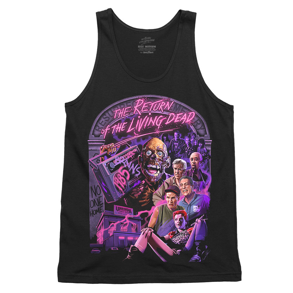 Return Of The Living Dead No One Home Horror Movie Tank Top