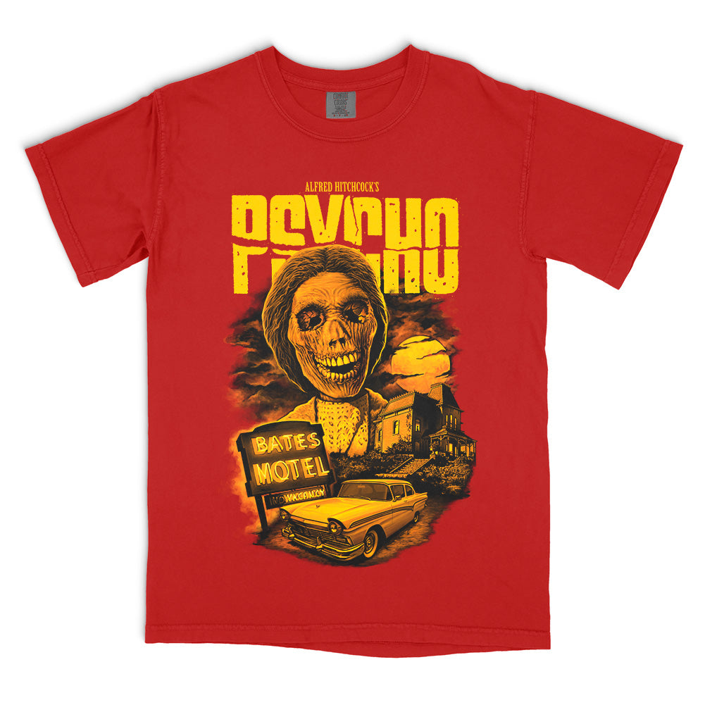 Alfred Hitchcock's Psycho No Vacancy T-Shirt - Officially Licensed