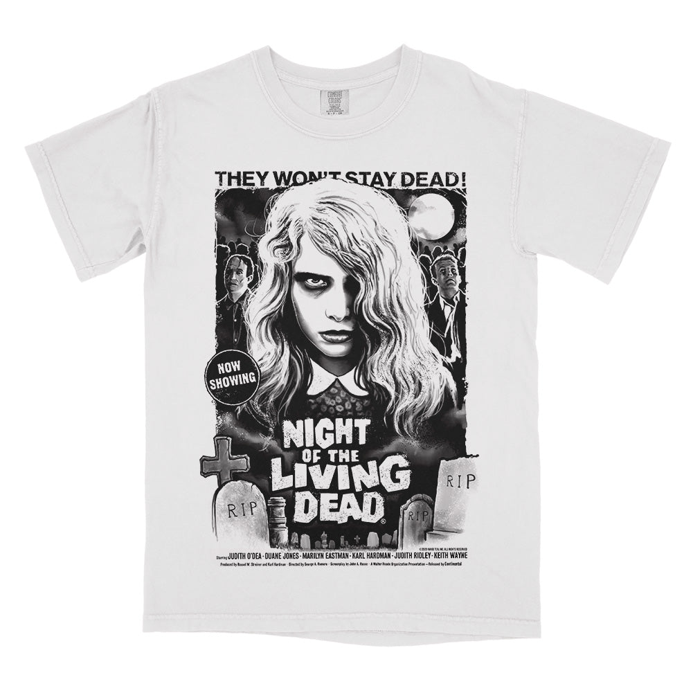 Night Of The Living Dead Now Showing T-Shirt