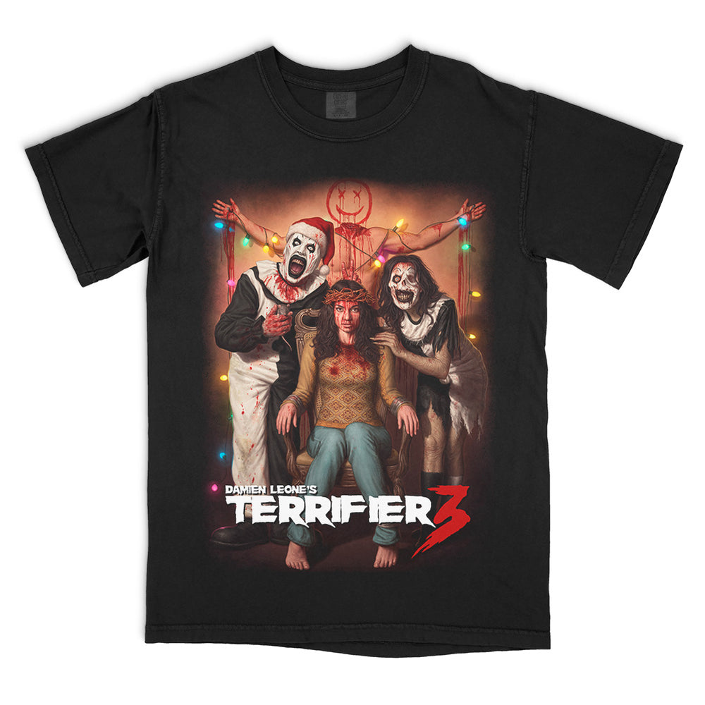 Terrifier 3 Picture Perfect Comfort Colors Horror Movie T-Shirt