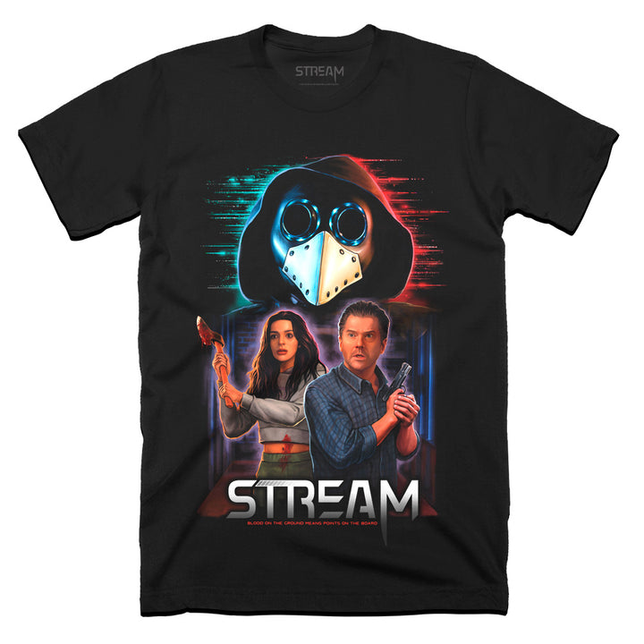 STREAM Plague Of Fear Horror Movie T-Shirt