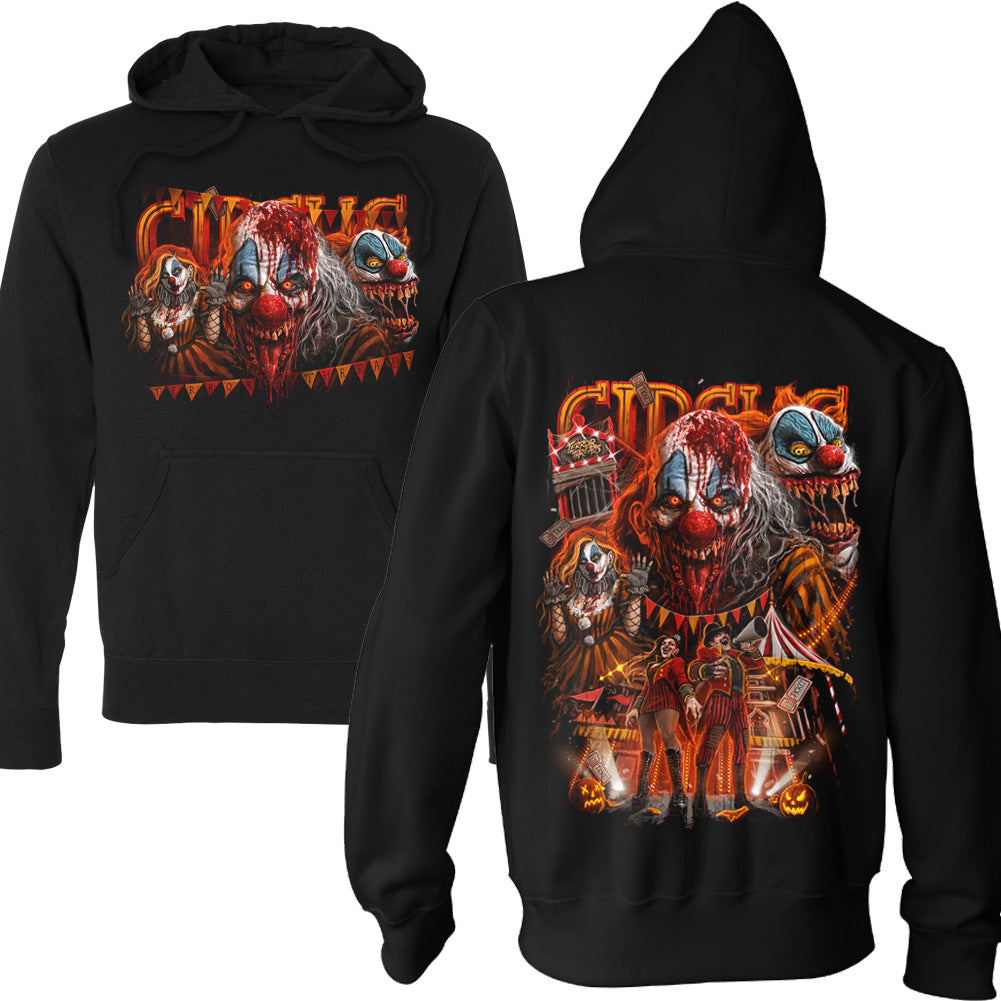 The Psycho Circus Horror Halloween Pullover Hoodie