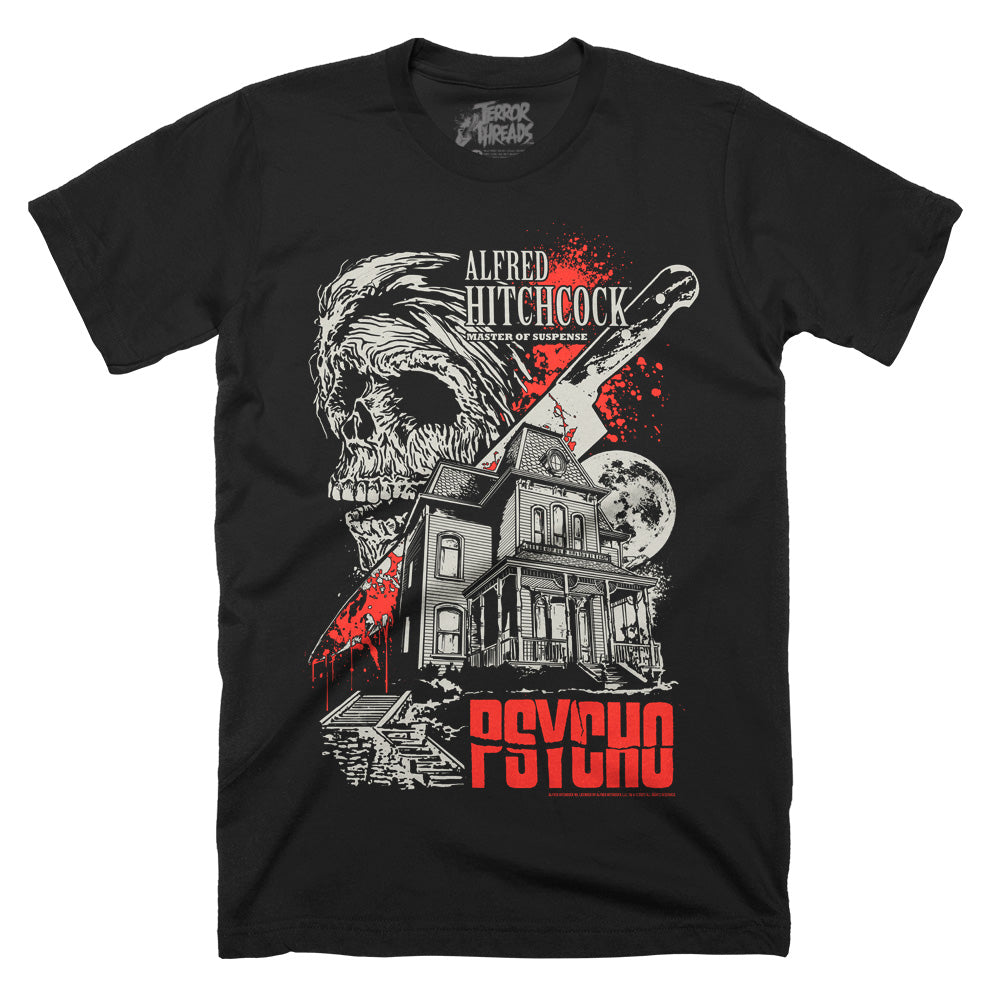 Alfred Hitchcock Psycho Classic Horror Movie T-Shirt