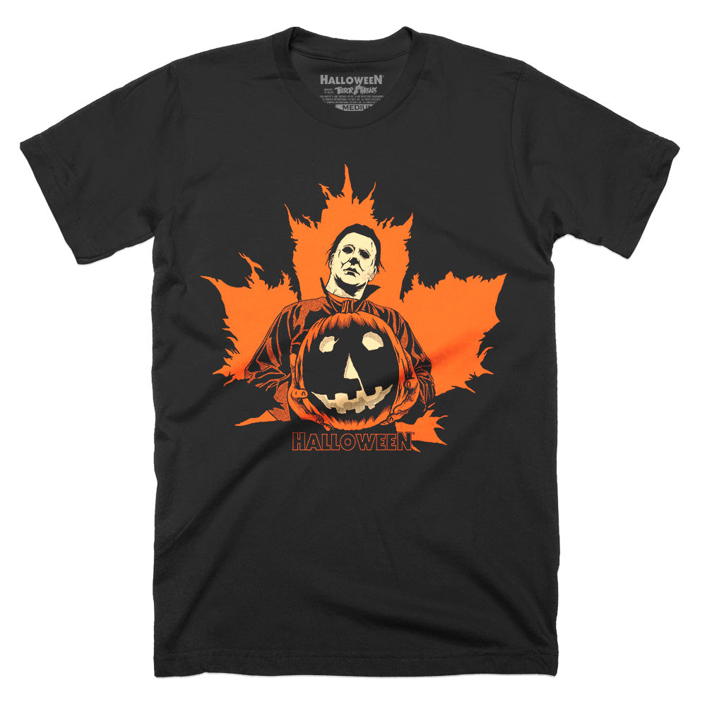 John Carpenter's Halloween Michael Myers Pumpkin King Horror Movie T-Shirt