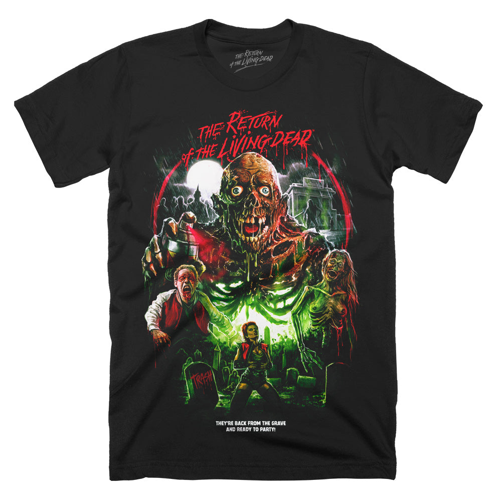 Return Of The Living Dead Rain Maker Horror Movie T-Shirt