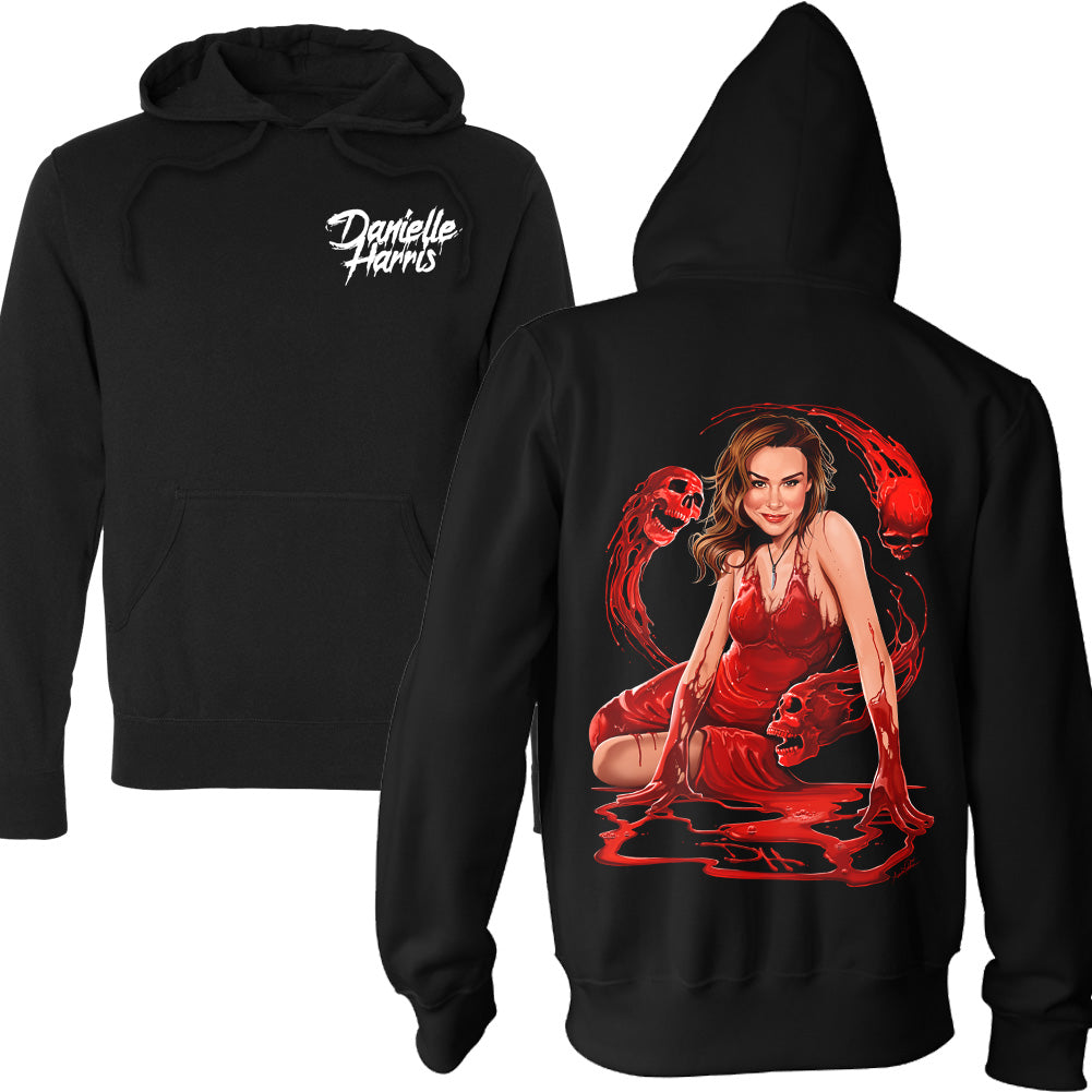 Danielle Harris Red Hot Horror Scream Queen Pullover Hoodie