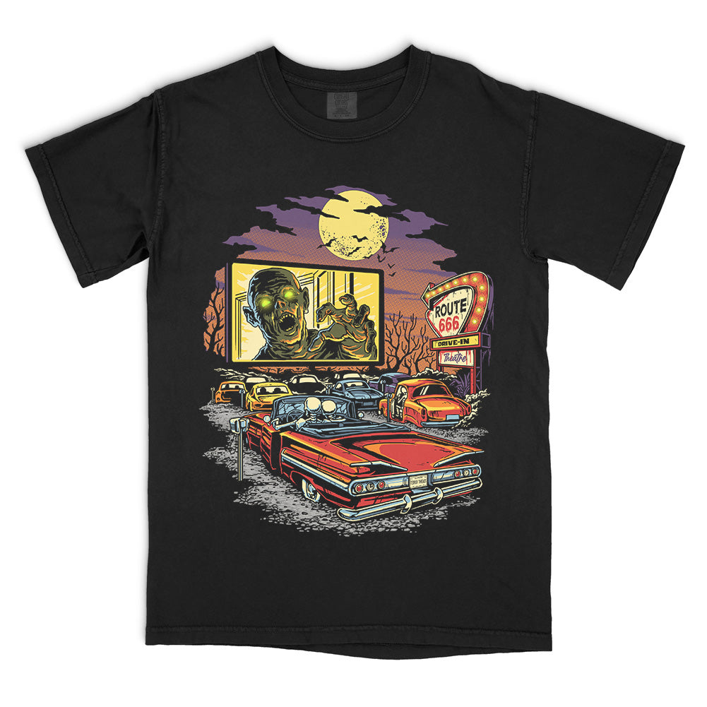 Route 666 Drive-In T-Shirt – TerrorThreads