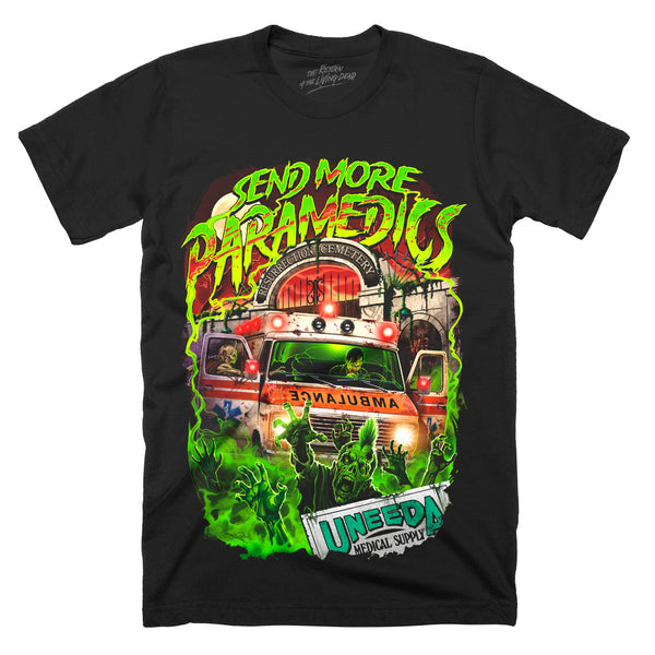 Send-More-Paramedics-Black-T-