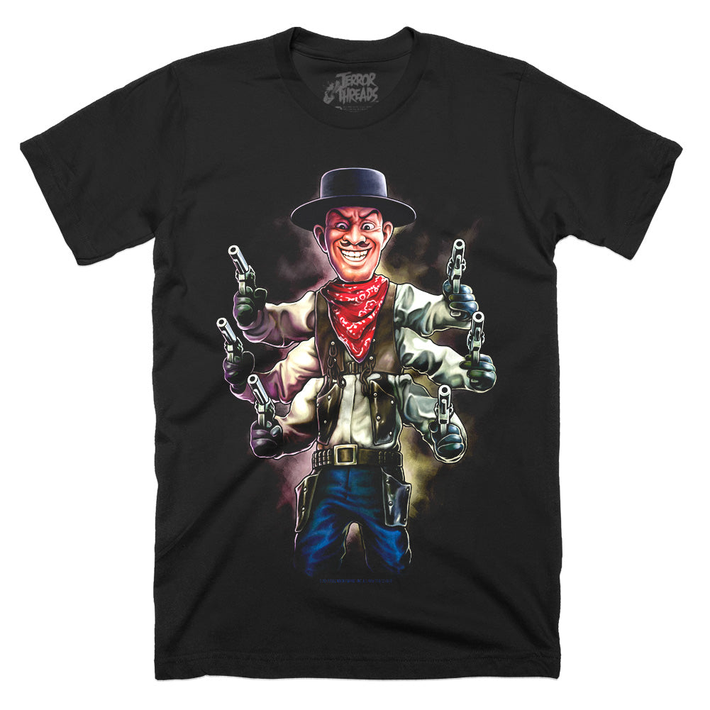 Puppet Master Six Shooter Horror Movie T-Shirt