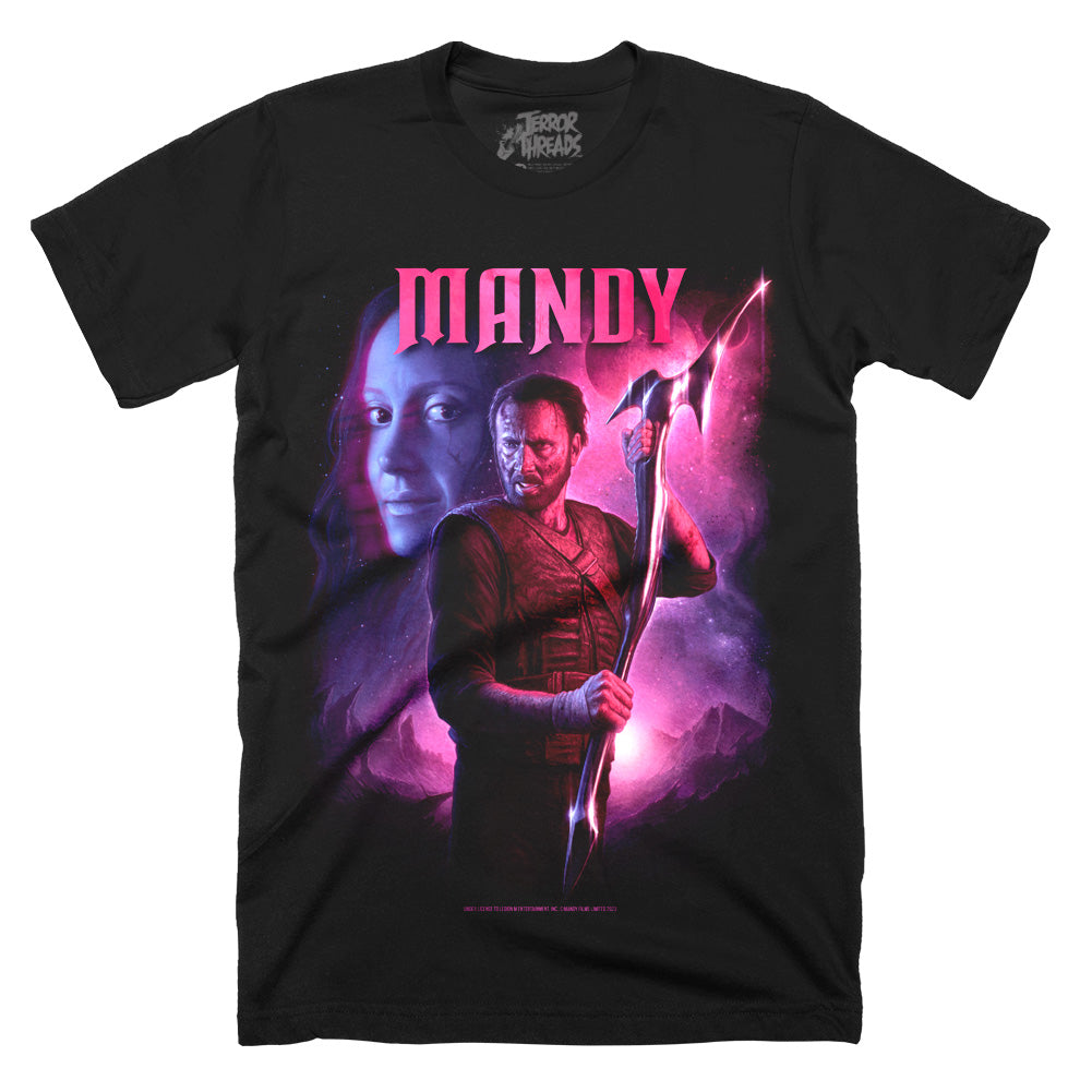 Mandy Strange and Eternal Horror Movie T-Shirt