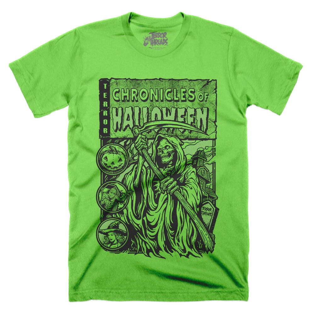 Limited Green Edition Chronicles Of Halloween The Dead Of Night T-Shirt