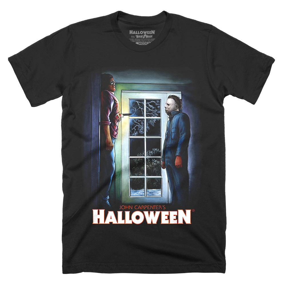Halloween The Devils Eyes Michael Myers Adult Horror Movie T-Shirt