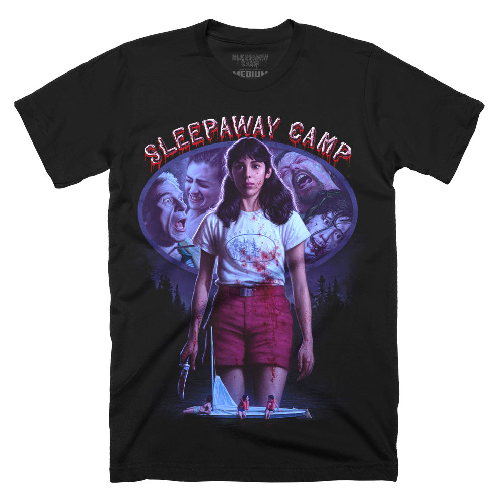 Sleepaway Camp The Great Outdoors Felissa Rose Horror Movie T-Shirt