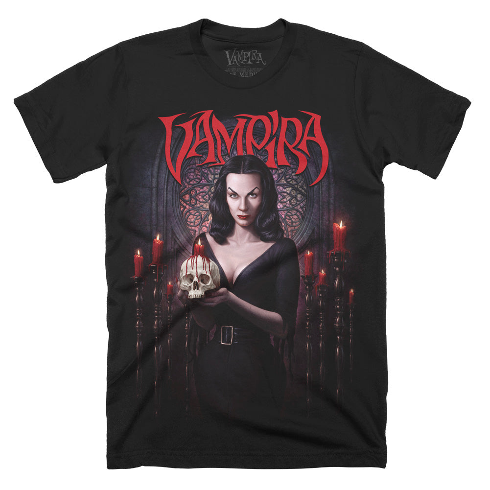 Vampira The Queen Of Goth Horror T-Shirt