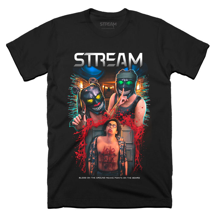 STREAM Tic Tac Terror Horror Movie T-Shirt