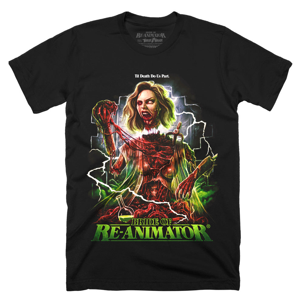 Bride Of Re-Animator Til Death Horror Movie T-Shirt