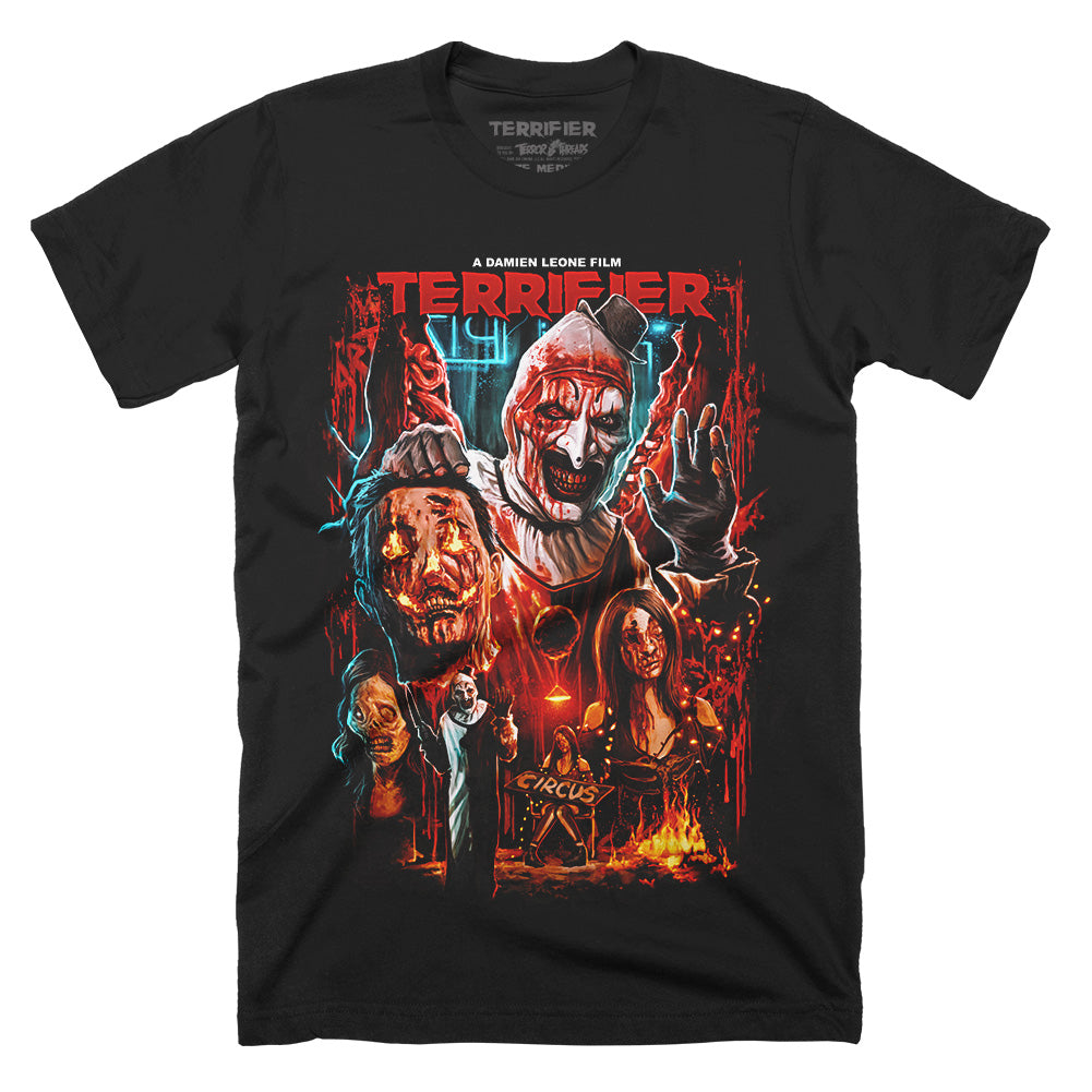 Terrifier Art The Clown Titan Of Terror Horror Movie T-Shirt