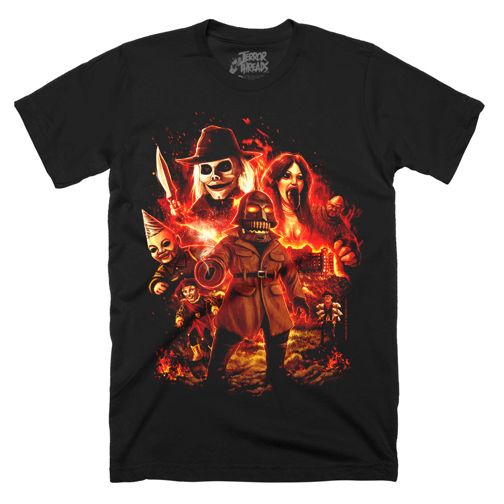 Puppet Master Torched Horror Movie T-Shirt