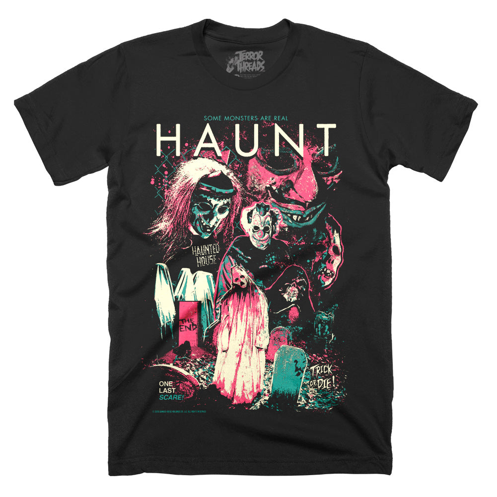 Haunt Trick Or Die Horror Movie T-Shirt