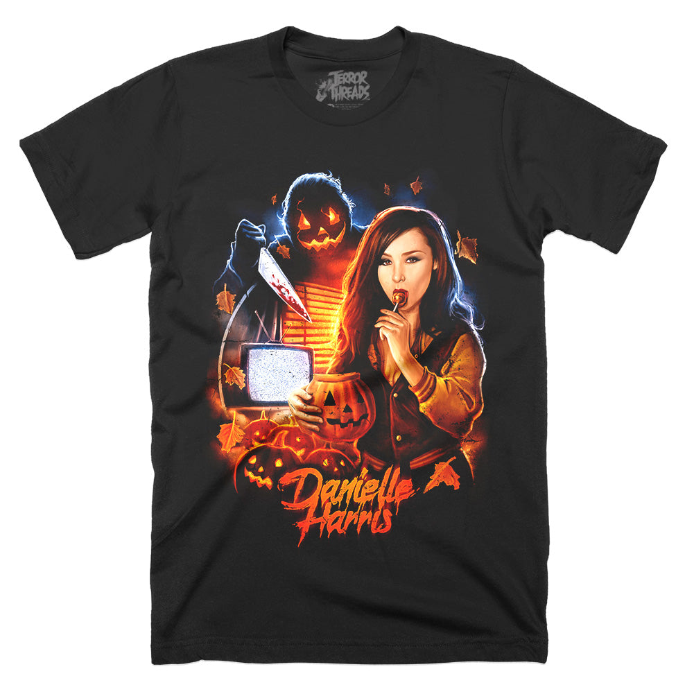 Danielle Harris Trick Or Treat Halloween Horror Movie Mens T-Shirt