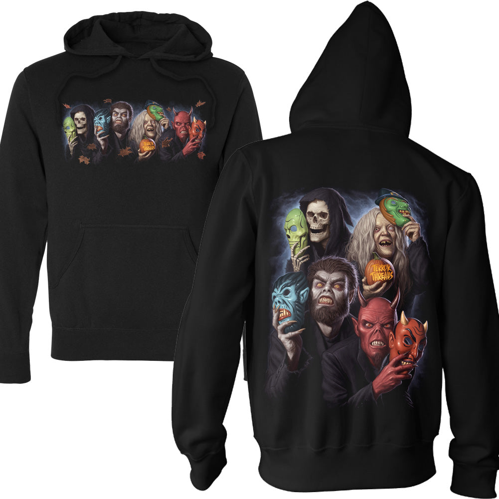 Horror themed hoodies hotsell