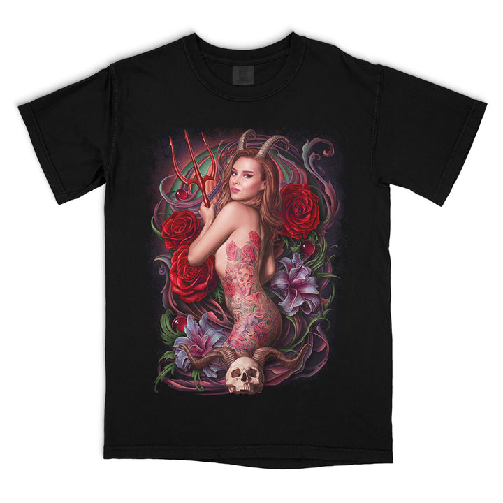 Danielle Harris Valentine Vixen T-Shirt
