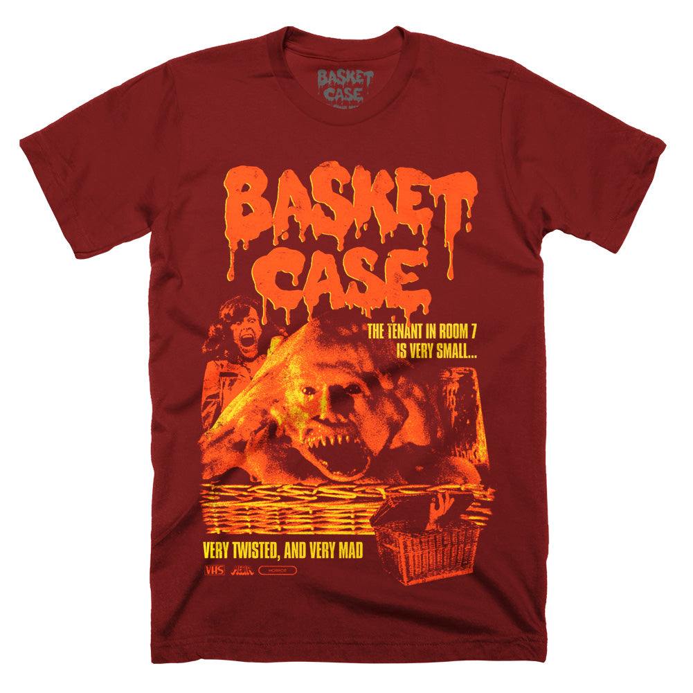 Basket Case Very Mad Horror Movie T-Shirt