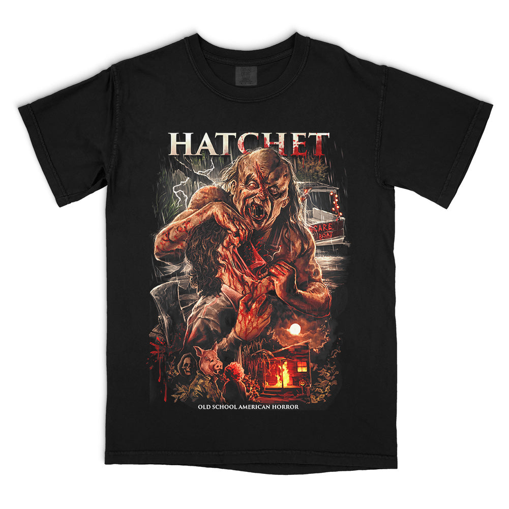 Hatchet – Victor Crowley Lives T-Shirt | Official Slasher Horror