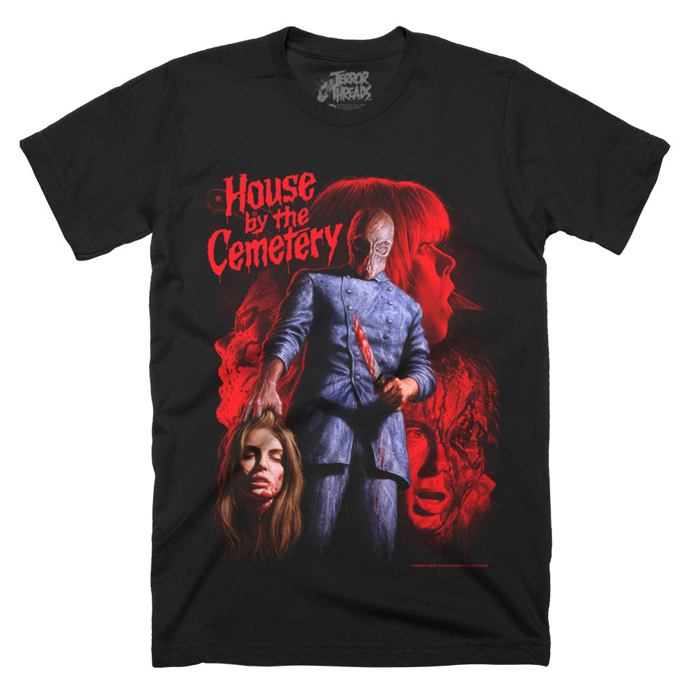 The House By The Cemetery Vortex Of Fear Horror Movie T-Shirt
