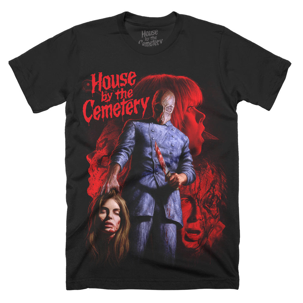 The House By The Cemetery Vortex Of Fear T-Shirt