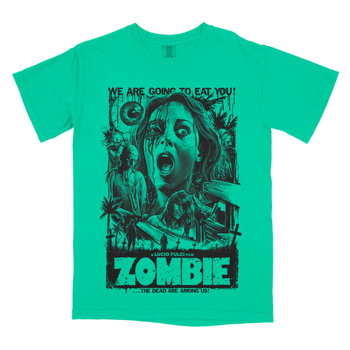 Zombie We Are Going To Eat You Limited Ghoulish Green T-Shirt