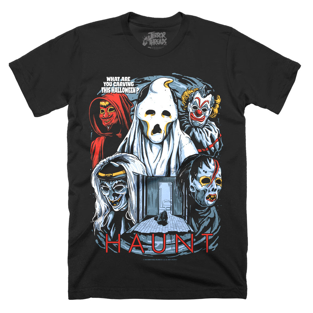 Haunt What Are You Carving Horror Movie T-Shirt