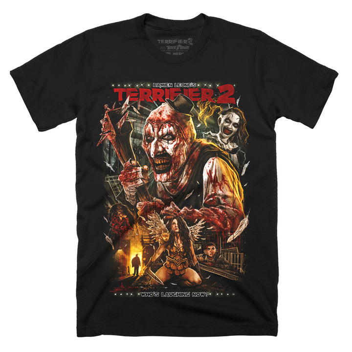 Terrifier 2 Who's Laughing T-Shirt