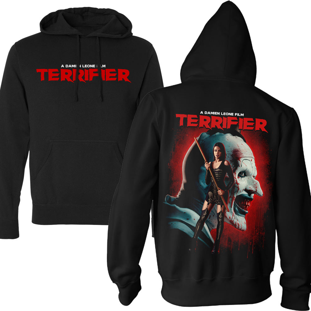 Terrifier An Eye For An Eye Horror Movie Pullover Hoodie