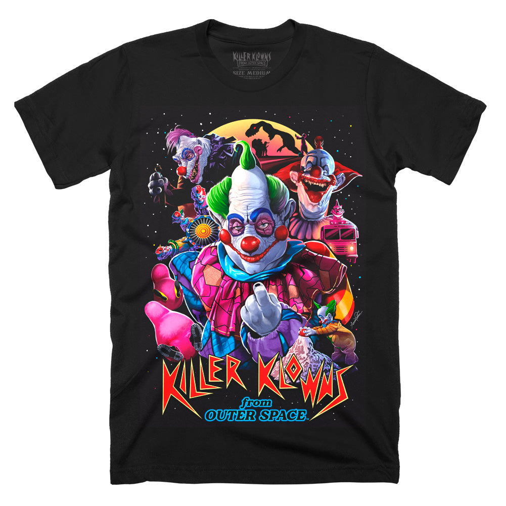 Killer Klowns From Outer Space Big Top Boys Horror Movie T-Shirt