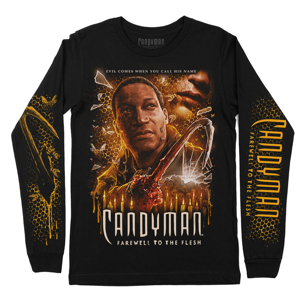 Candyman II Call His Name Horror Movie Long Sleeve T-Shirt