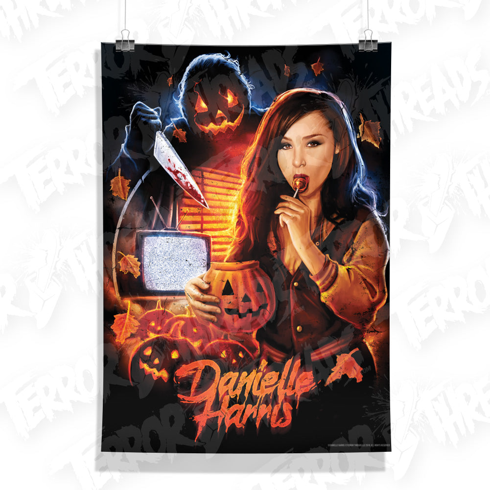 Danielle Harris Trick Or Treat Halloween Horror Movie 18x24" Poster