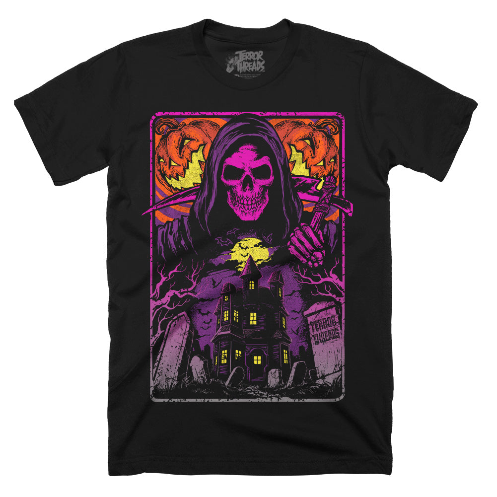 Terror Threads Enter If You Dare Horror Halloween T-Shirt