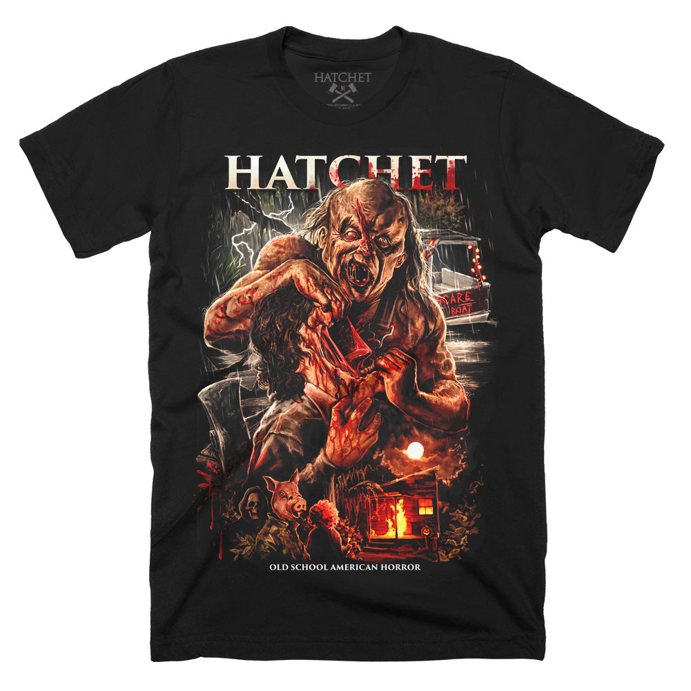 Hatchet Victor Crowley Lives Horror Movie T-Shirt