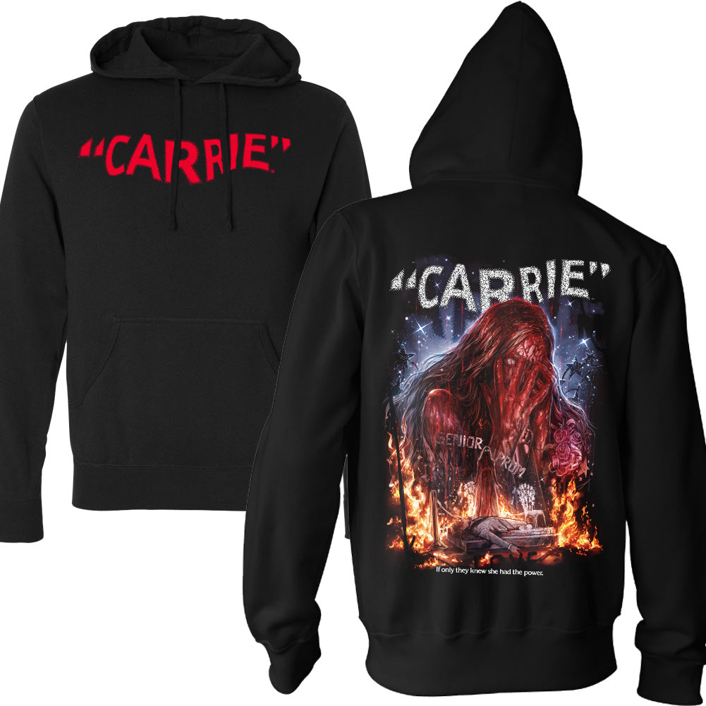 Carrie If Only They Knew Classic Horror Movie Pullover Hoodie