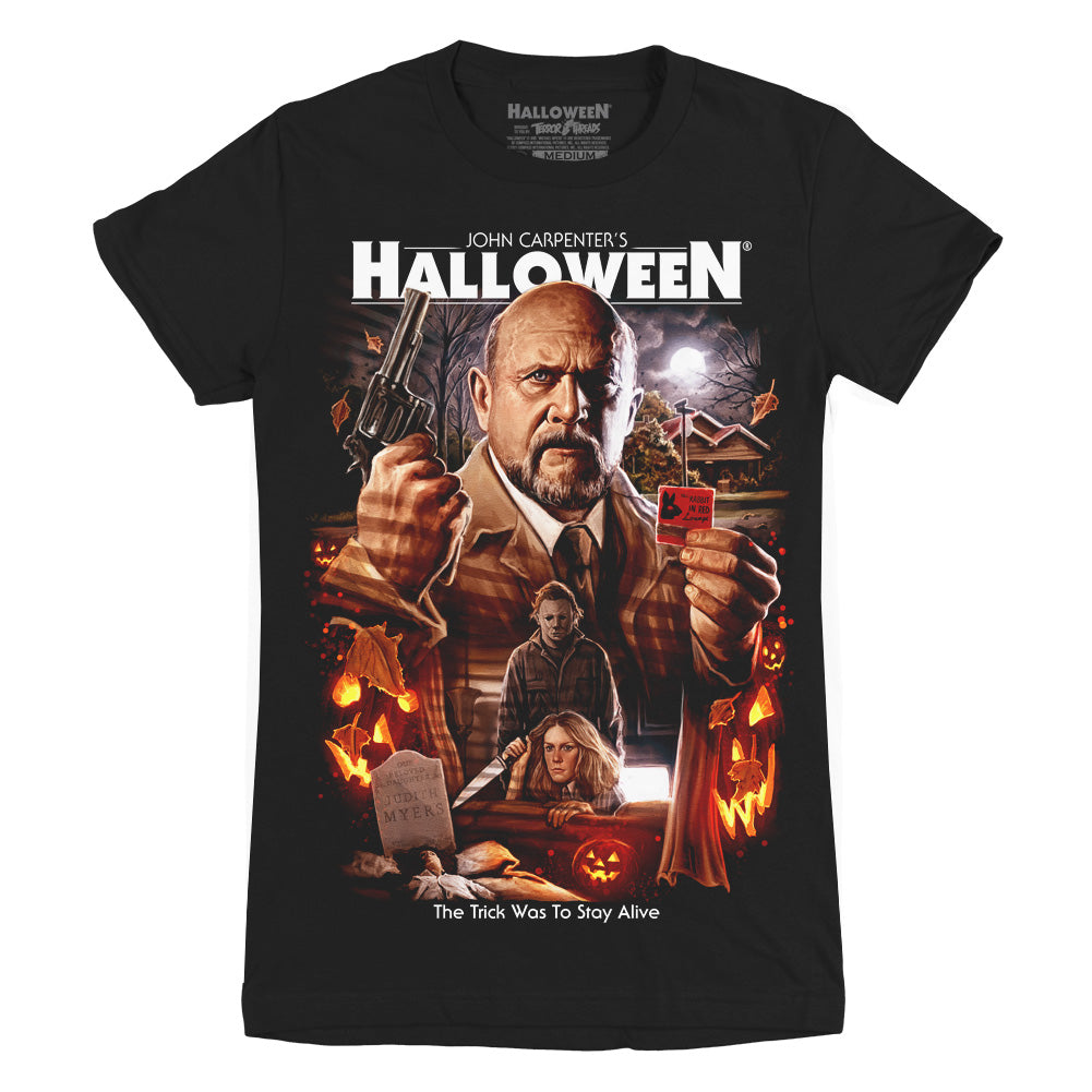 Halloween It's Your Funeral Womens Ladies Dr. Loomis Horror Movie T-Shirt