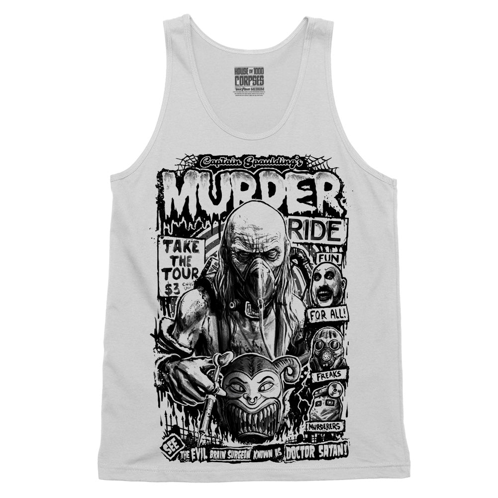 House Of 1000 Corpses Murder Ride Horror Movie Tank Top