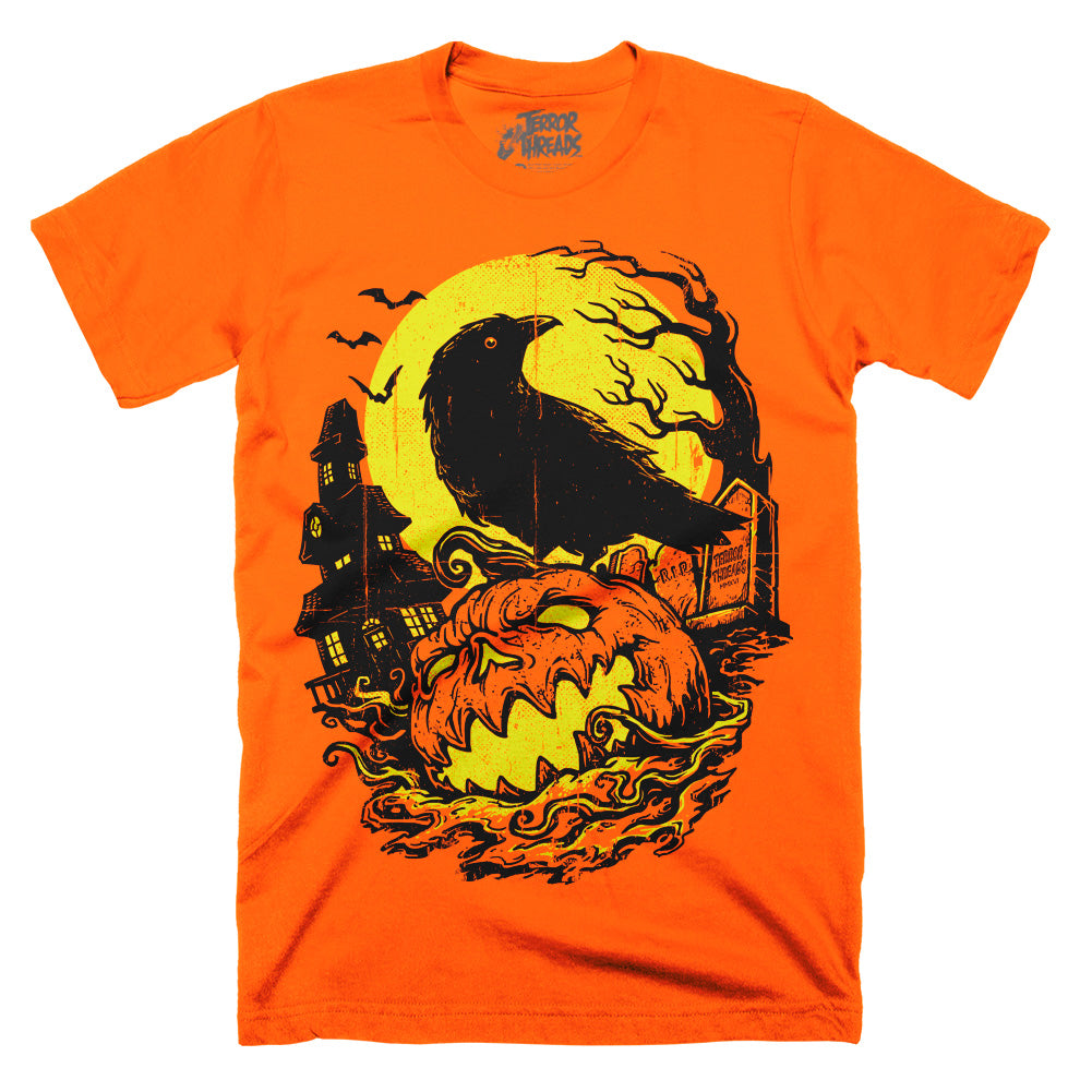 Terror Threads Night Of Fright Vintage Halloween T-Shirt