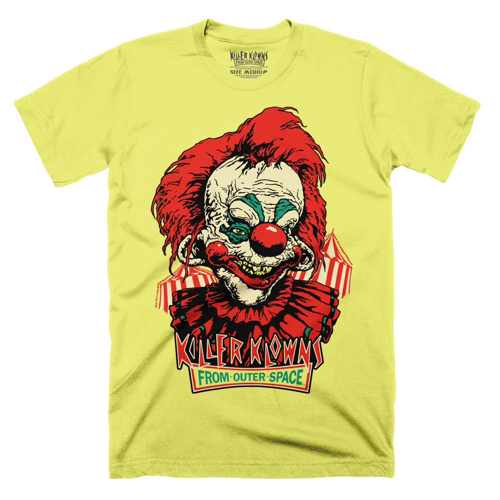 Killer Klowns From Outer Space Step Right Up Horror Movie T-Shirt
