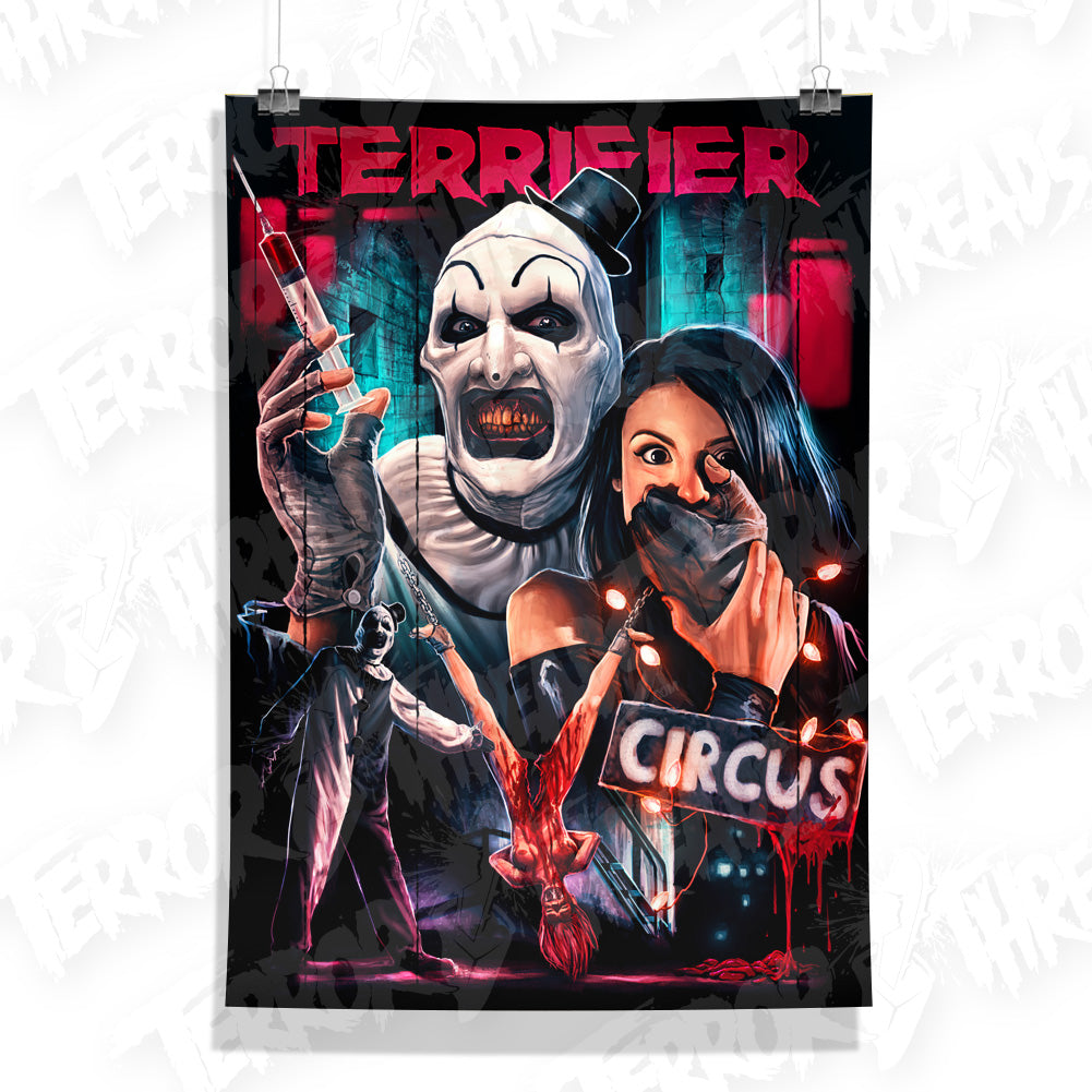 Terrifier Circus Horror Movie Poster