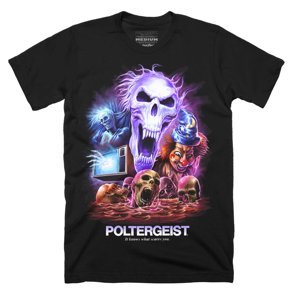 Poltergeist The Games Are Over Horror Movie T-Shirt