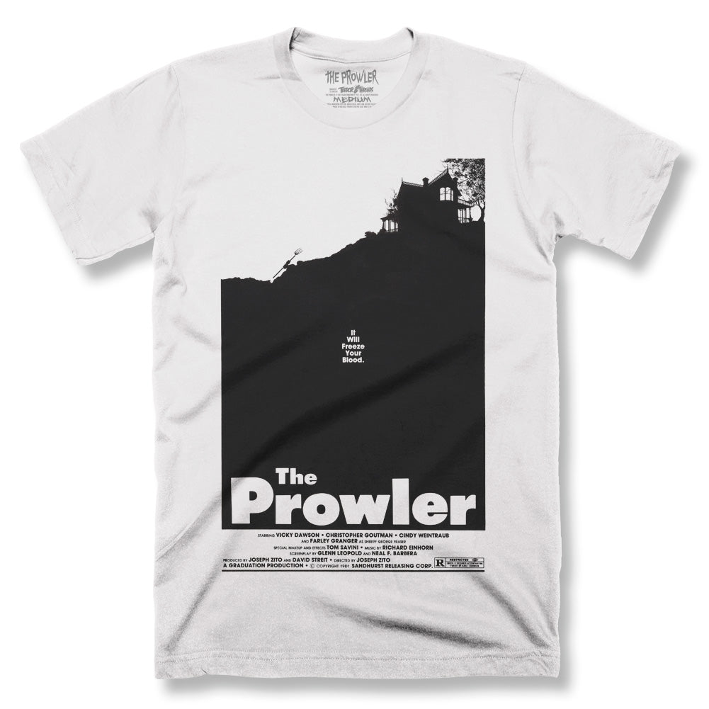 The Prowler Theatrical Poster Adult Unisex Horror Movie T-Shirt
