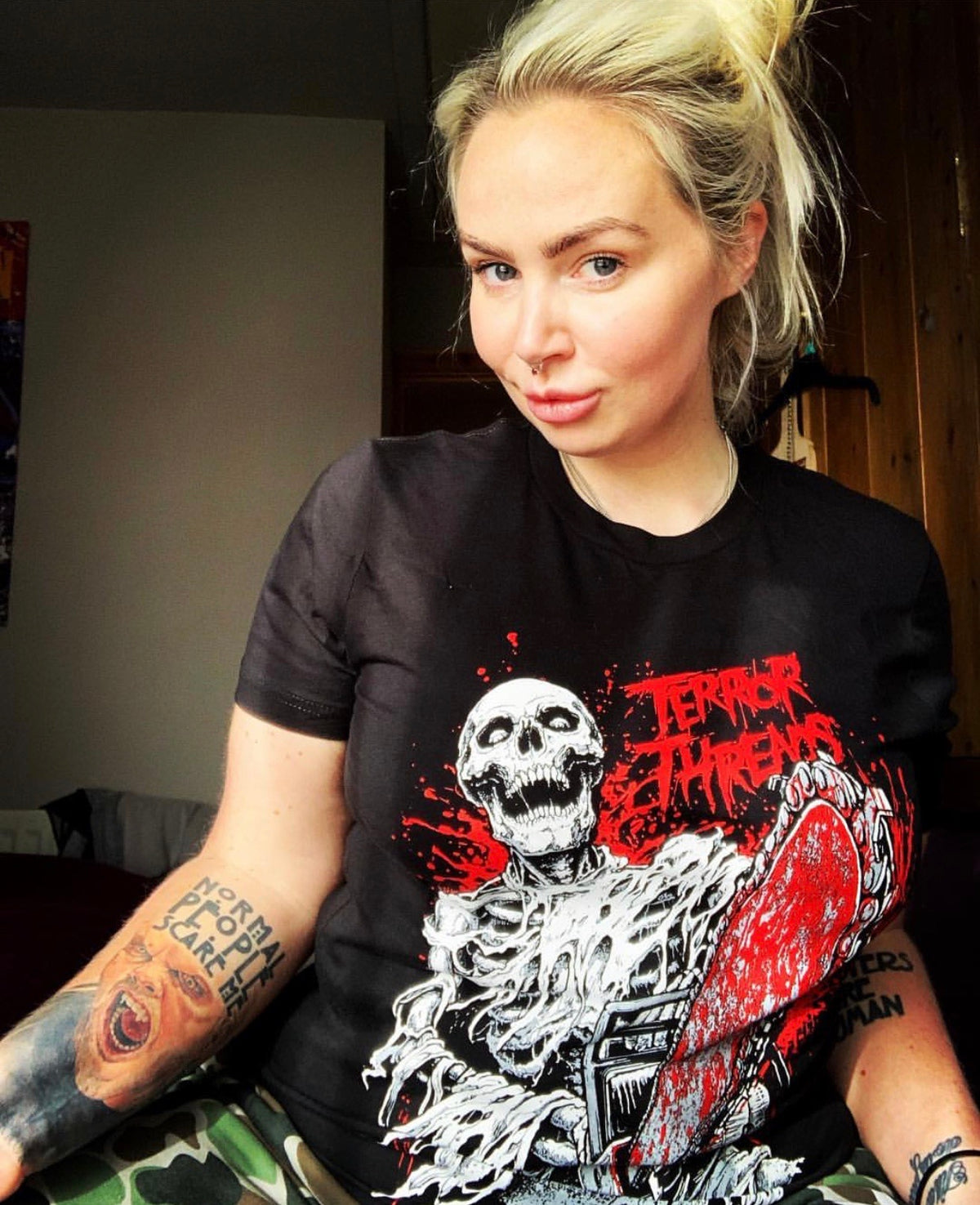 Sin and Bones T-Shirt – TerrorThreads